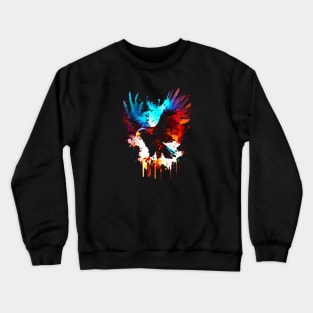 Colorful Eagle's Wing Spread #2 Crewneck Sweatshirt